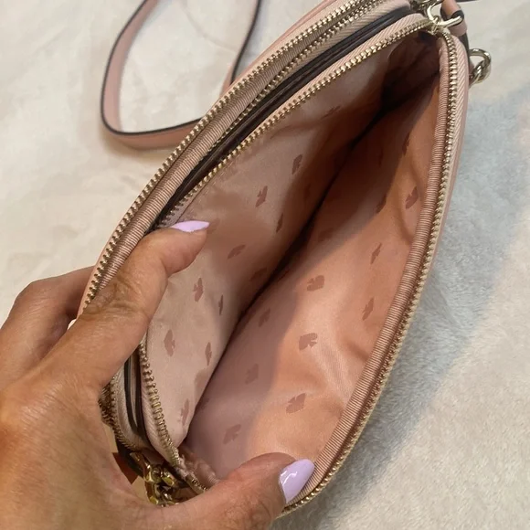 Kate Spade Briar Kendall Pink Quilted Bag New - Picture 7 of 13